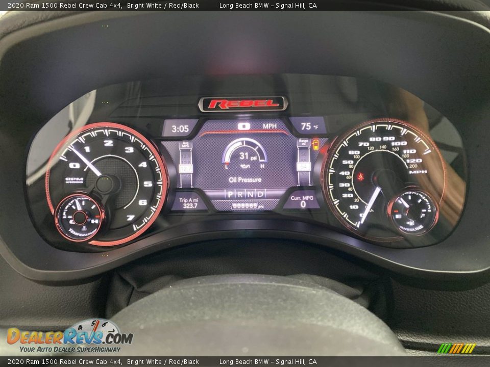 2020 Ram 1500 Rebel Crew Cab 4x4 Gauges Photo #20