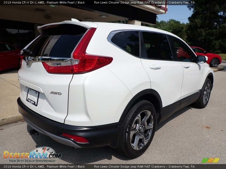 2019 Honda CR-V EX-L AWD Platinum White Pearl / Black Photo #2