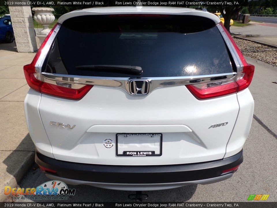 2019 Honda CR-V EX-L AWD Platinum White Pearl / Black Photo #3