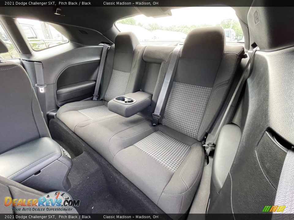 2021 Dodge Challenger SXT Pitch Black / Black Photo #3