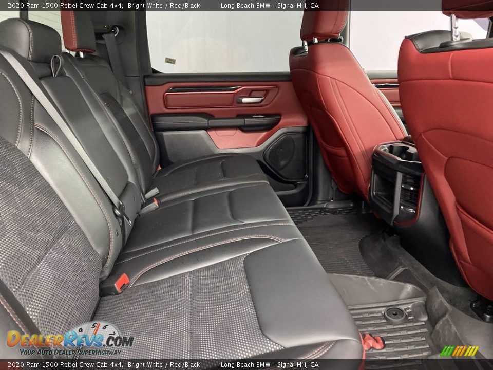 Rear Seat of 2020 Ram 1500 Rebel Crew Cab 4x4 Photo #32