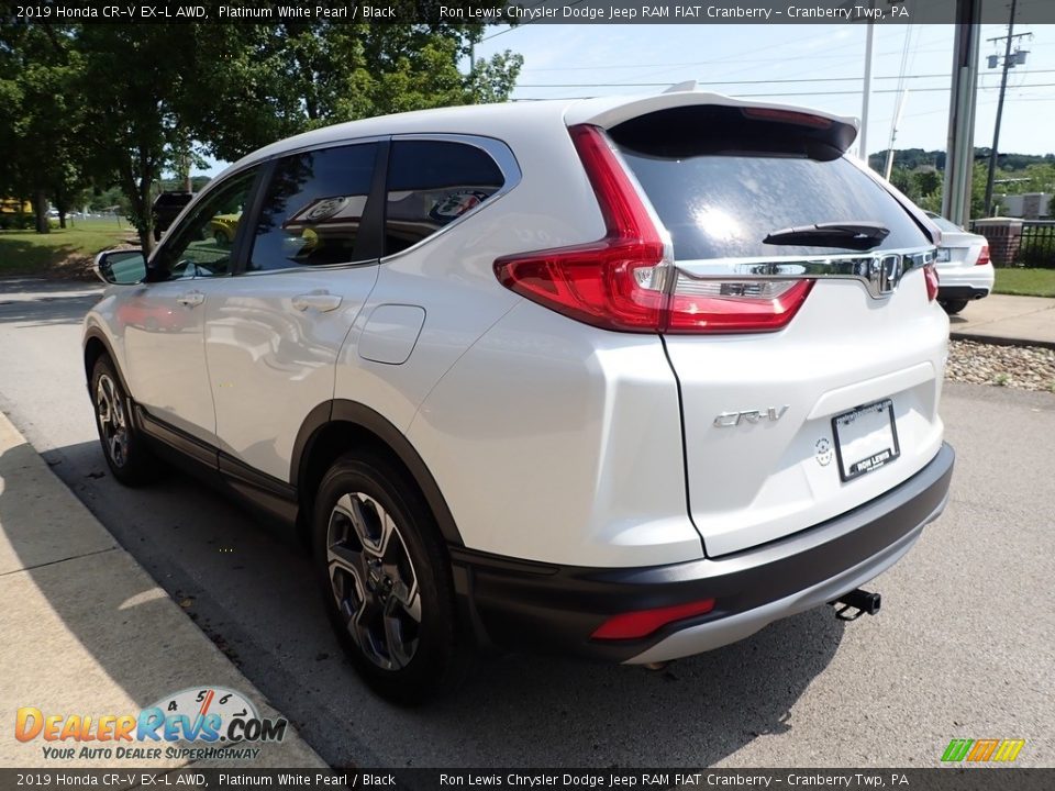 2019 Honda CR-V EX-L AWD Platinum White Pearl / Black Photo #5