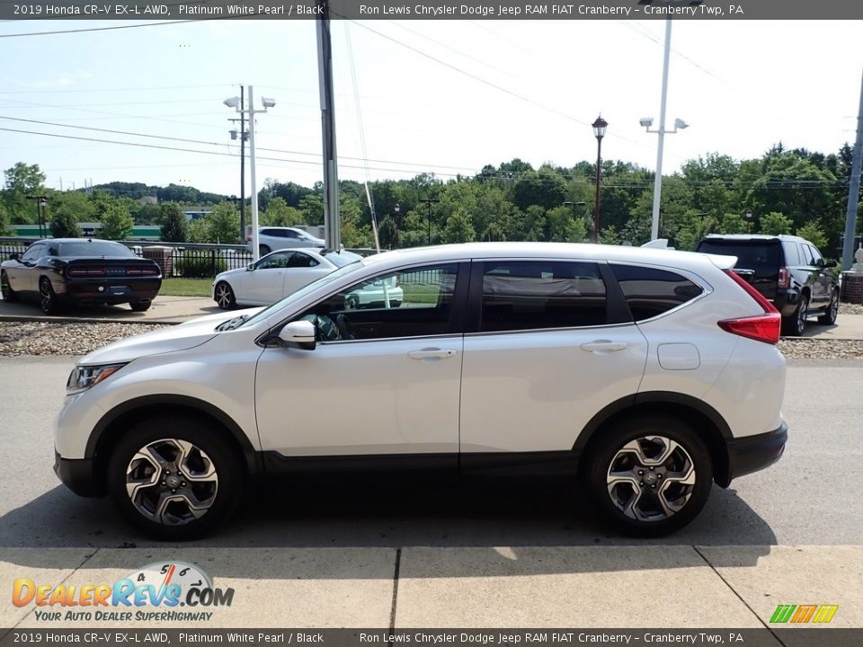 2019 Honda CR-V EX-L AWD Platinum White Pearl / Black Photo #6