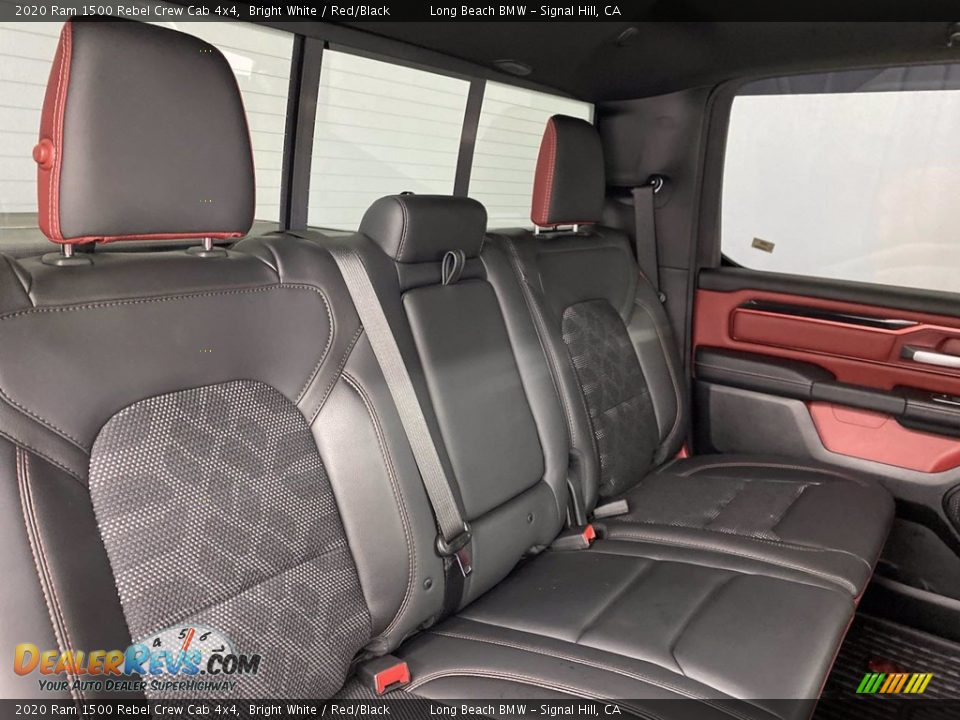 Rear Seat of 2020 Ram 1500 Rebel Crew Cab 4x4 Photo #33