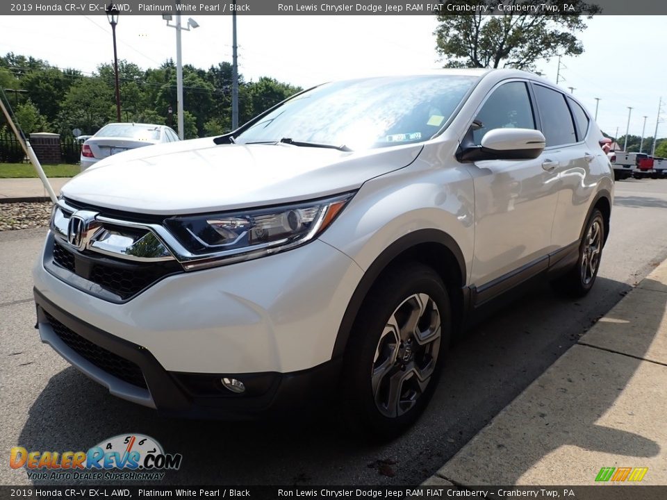 2019 Honda CR-V EX-L AWD Platinum White Pearl / Black Photo #7
