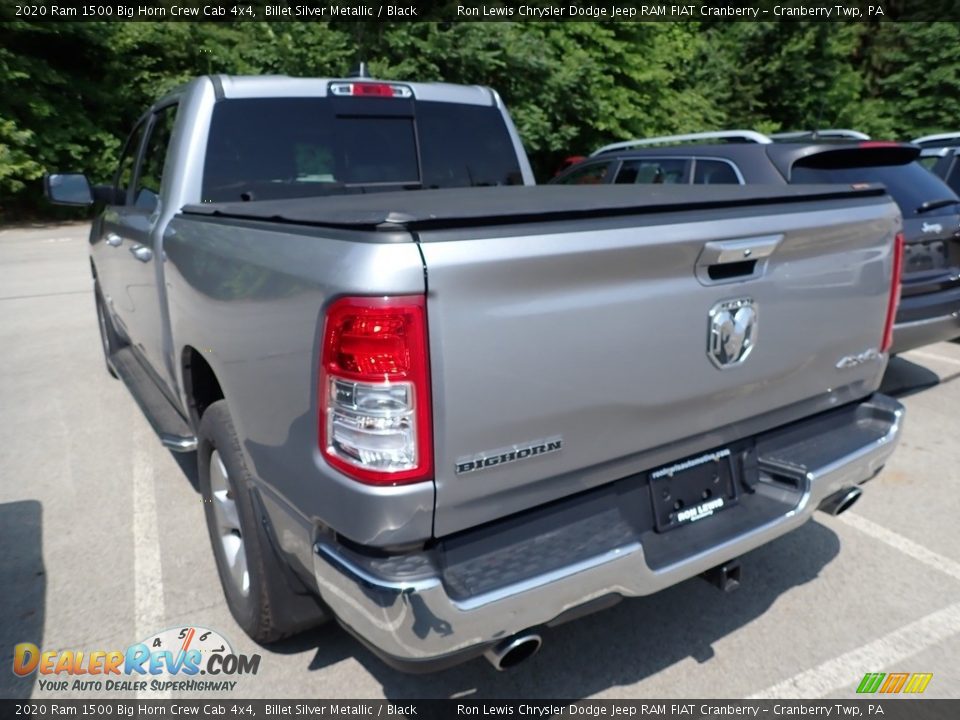 2020 Ram 1500 Big Horn Crew Cab 4x4 Billet Silver Metallic / Black Photo #2