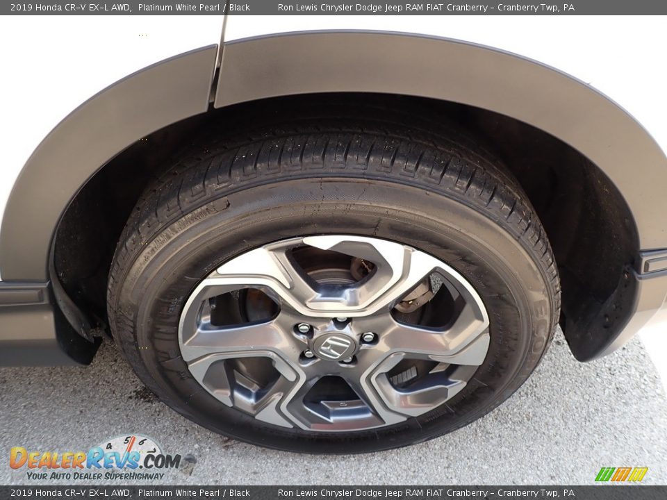 2019 Honda CR-V EX-L AWD Platinum White Pearl / Black Photo #10