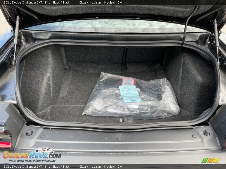 2021 Dodge Challenger SXT Pitch Black / Black Photo #11
