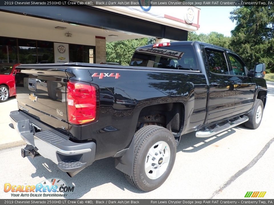 2019 Chevrolet Silverado 2500HD LT Crew Cab 4WD Black / Dark Ash/Jet Black Photo #2