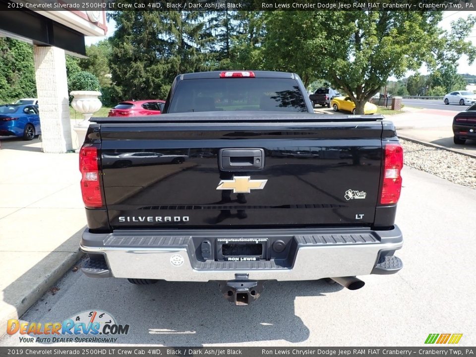 2019 Chevrolet Silverado 2500HD LT Crew Cab 4WD Black / Dark Ash/Jet Black Photo #3