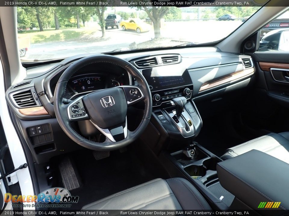 2019 Honda CR-V EX-L AWD Platinum White Pearl / Black Photo #14
