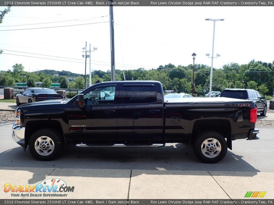 2019 Chevrolet Silverado 2500HD LT Crew Cab 4WD Black / Dark Ash/Jet Black Photo #5