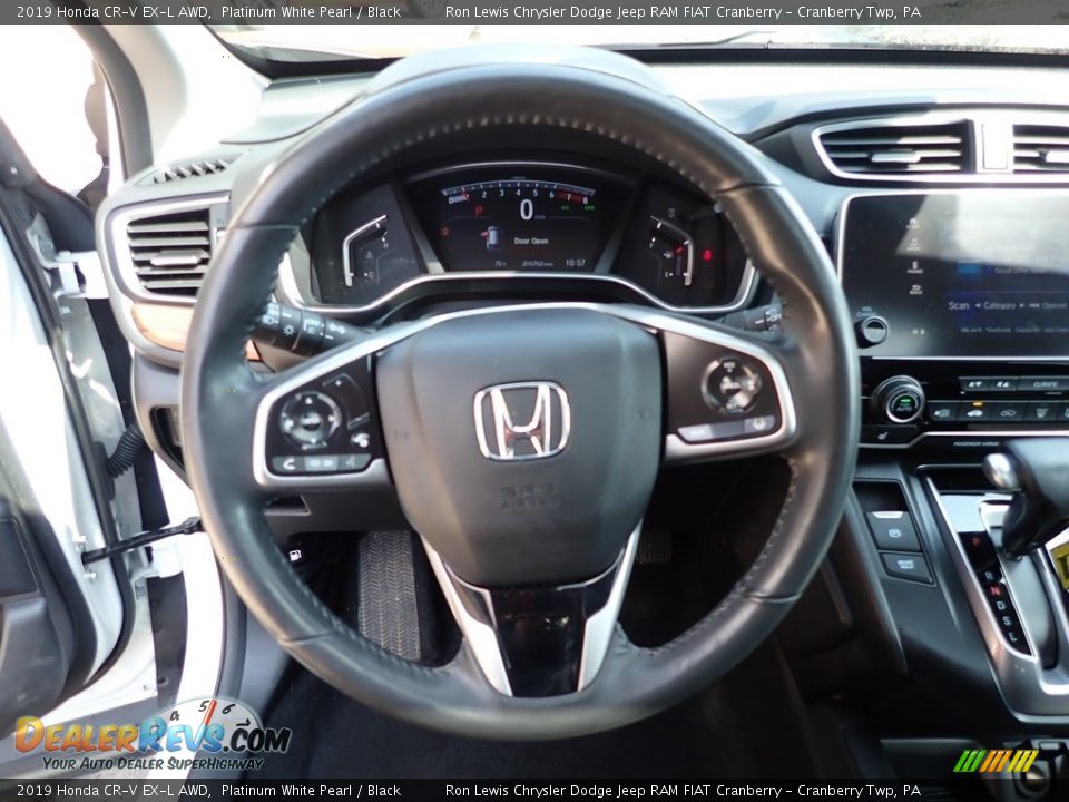 2019 Honda CR-V EX-L AWD Platinum White Pearl / Black Photo #16