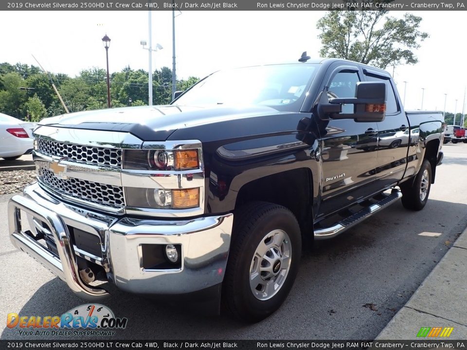 2019 Chevrolet Silverado 2500HD LT Crew Cab 4WD Black / Dark Ash/Jet Black Photo #6