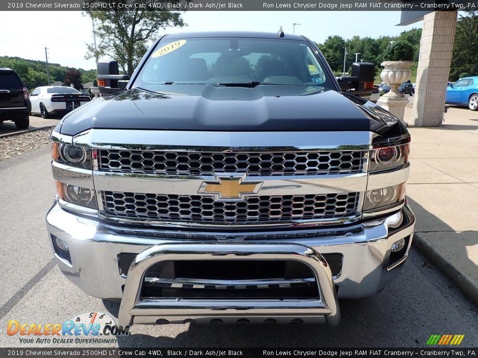 2019 Chevrolet Silverado 2500HD LT Crew Cab 4WD Black / Dark Ash/Jet Black Photo #7