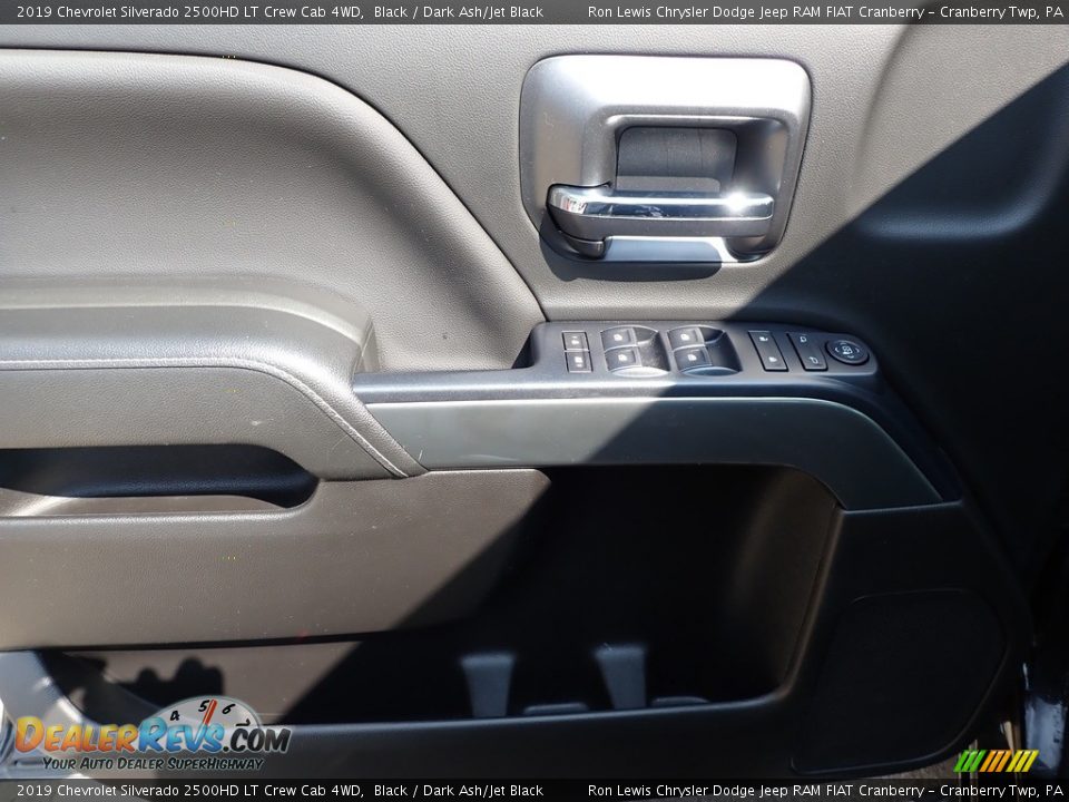 2019 Chevrolet Silverado 2500HD LT Crew Cab 4WD Black / Dark Ash/Jet Black Photo #16