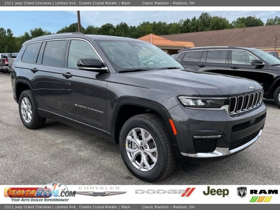 2021 Jeep Grand Cherokee L Limited 4x4 Granite Crystal Metallic / Black Photo #1