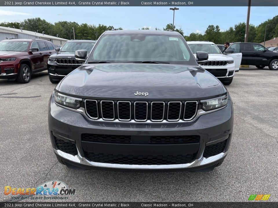 2021 Jeep Grand Cherokee L Limited 4x4 Granite Crystal Metallic / Black Photo #2
