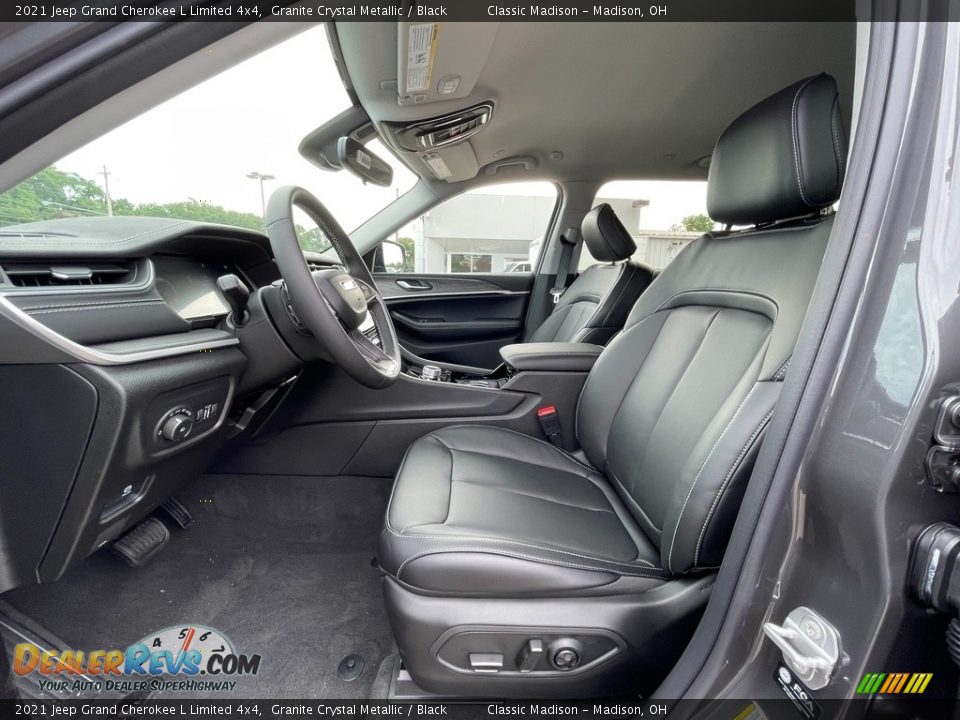 2021 Jeep Grand Cherokee L Limited 4x4 Granite Crystal Metallic / Black Photo #3