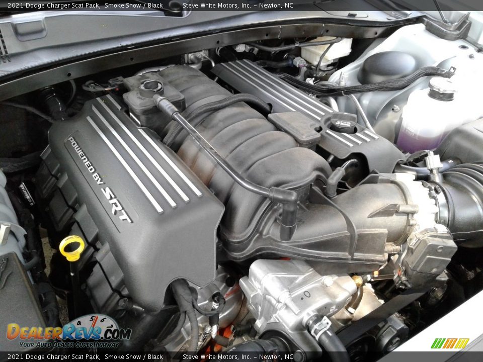 2021 Dodge Charger Scat Pack 392 SRT 6.4 Liter HEMI OHV-16 Valve VVT MDS V8 Engine Photo #9