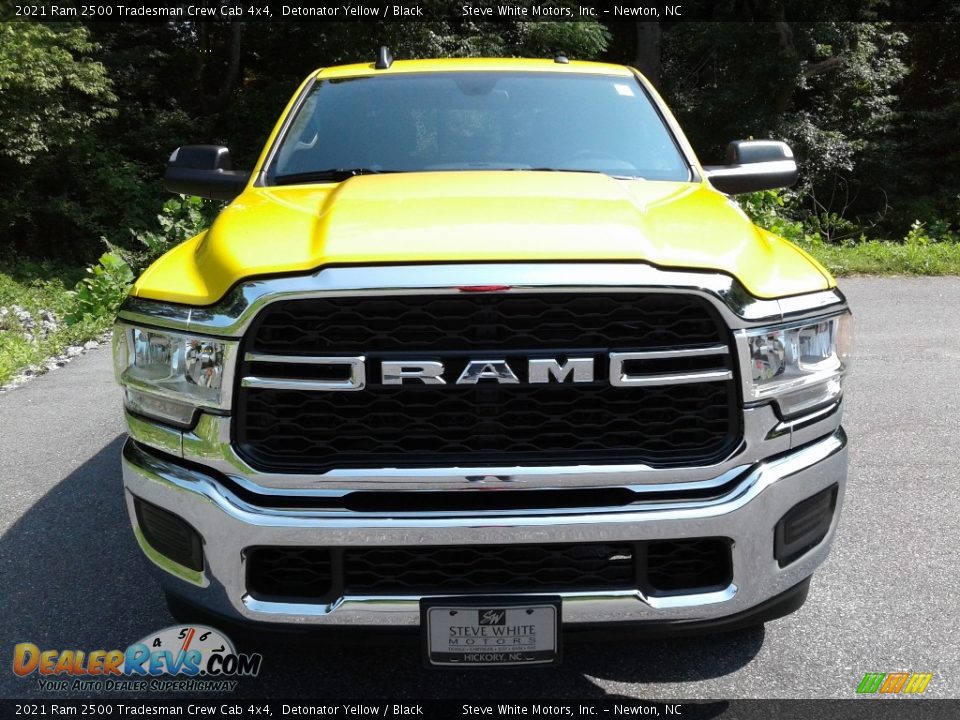 2021 Ram 2500 Tradesman Crew Cab 4x4 Detonator Yellow / Black Photo #3