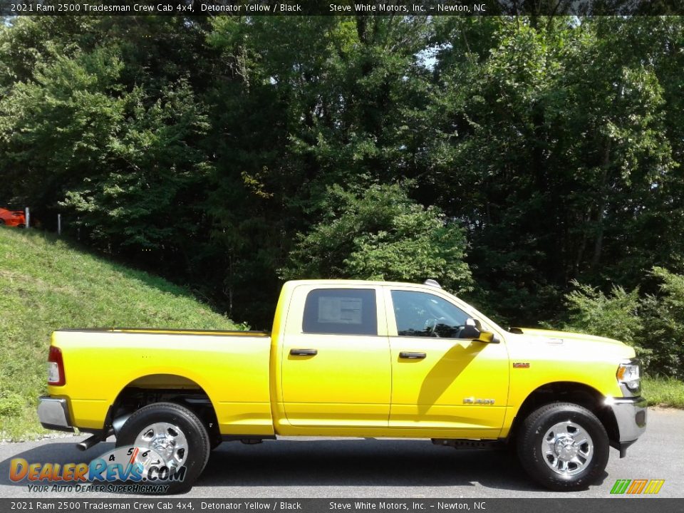 2021 Ram 2500 Tradesman Crew Cab 4x4 Detonator Yellow / Black Photo #5