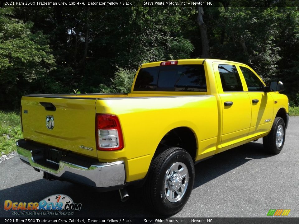 2021 Ram 2500 Tradesman Crew Cab 4x4 Detonator Yellow / Black Photo #6