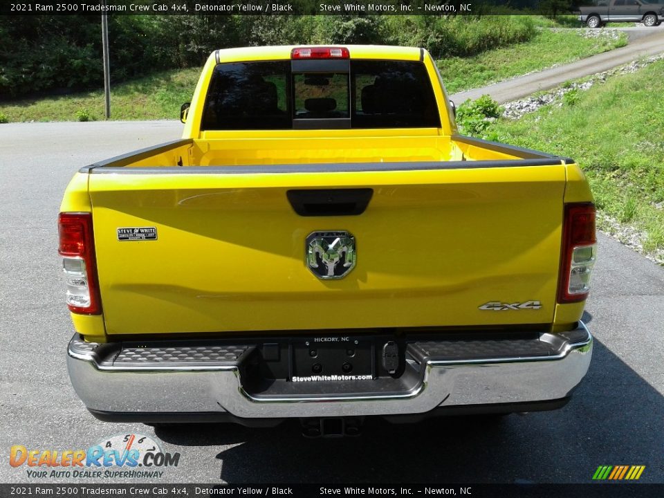 2021 Ram 2500 Tradesman Crew Cab 4x4 Detonator Yellow / Black Photo #7