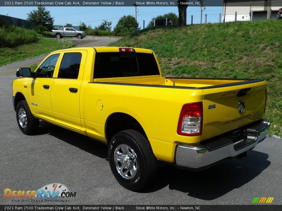 2021 Ram 2500 Tradesman Crew Cab 4x4 Detonator Yellow / Black Photo #9