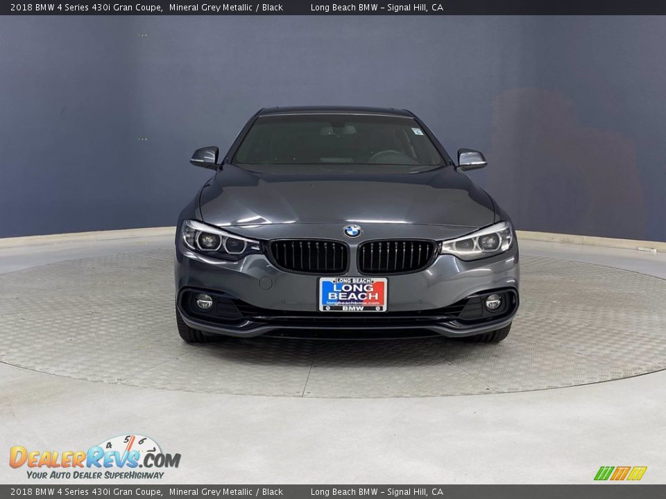 2018 BMW 4 Series 430i Gran Coupe Mineral Grey Metallic / Black Photo #2