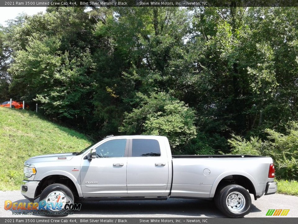 2021 Ram 3500 Limited Crew Cab 4x4 Billet Silver Metallic / Black Photo #1