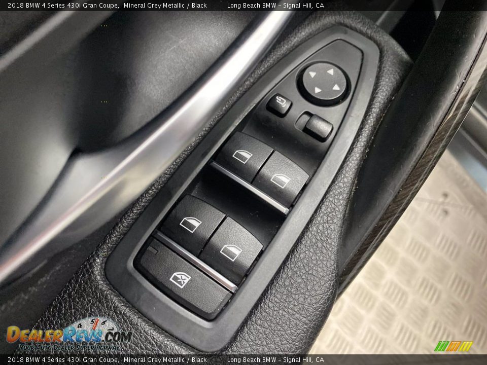 2018 BMW 4 Series 430i Gran Coupe Mineral Grey Metallic / Black Photo #14