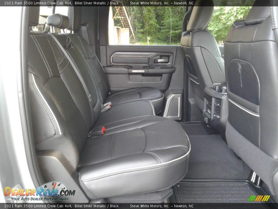 2021 Ram 3500 Limited Crew Cab 4x4 Billet Silver Metallic / Black Photo #17