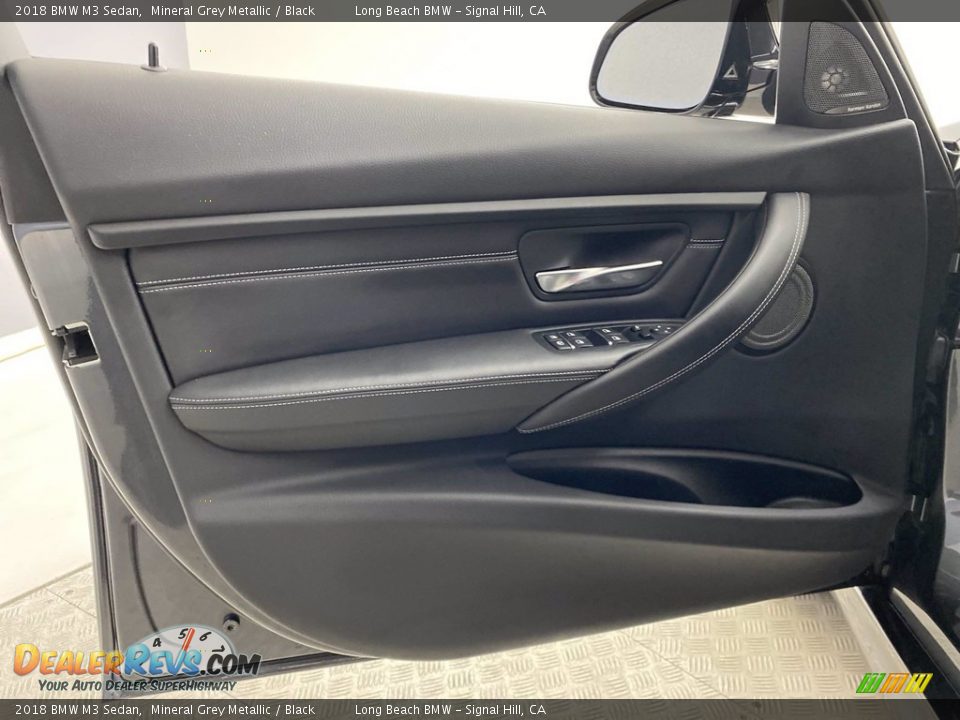 Door Panel of 2018 BMW M3 Sedan Photo #13