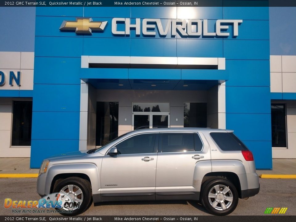 2012 GMC Terrain SLE Quicksilver Metallic / Jet Black Photo #1