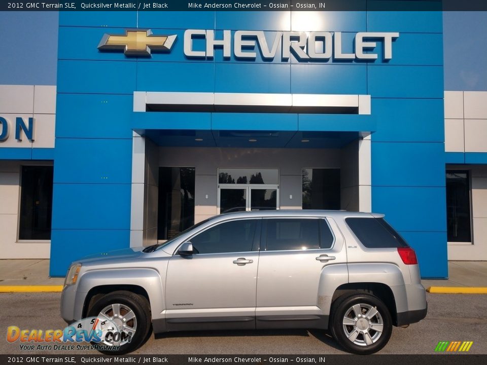 2012 GMC Terrain SLE Quicksilver Metallic / Jet Black Photo #1