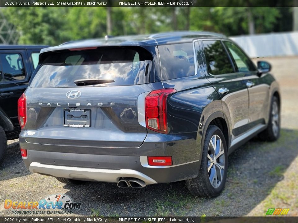 2020 Hyundai Palisade SEL Steel Graphite / Black/Gray Photo #3