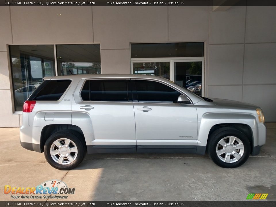 2012 GMC Terrain SLE Quicksilver Metallic / Jet Black Photo #3