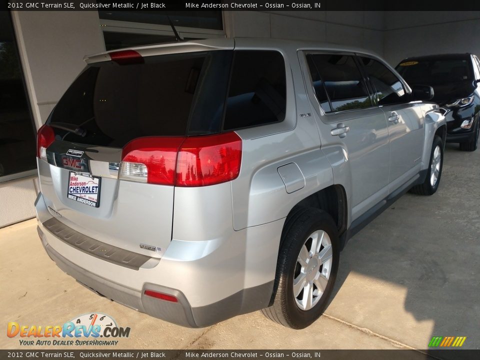 2012 GMC Terrain SLE Quicksilver Metallic / Jet Black Photo #4