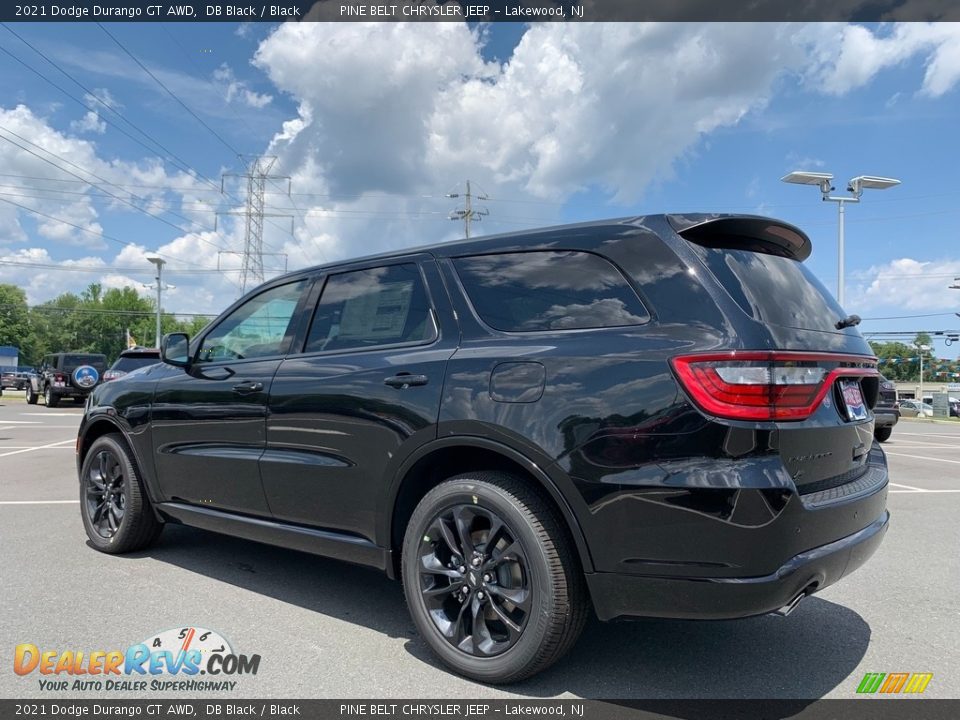 2021 Dodge Durango GT AWD DB Black / Black Photo #6