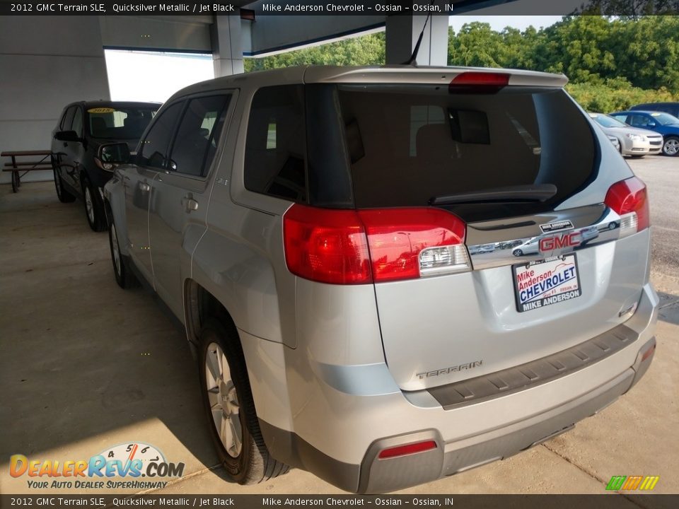 2012 GMC Terrain SLE Quicksilver Metallic / Jet Black Photo #7