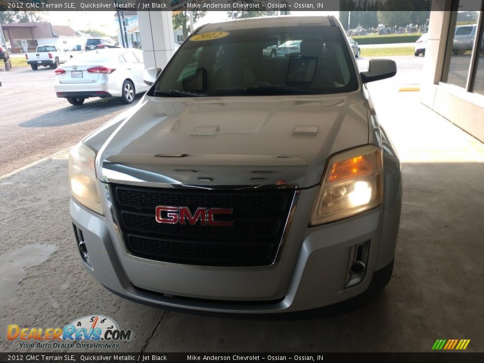 2012 GMC Terrain SLE Quicksilver Metallic / Jet Black Photo #9