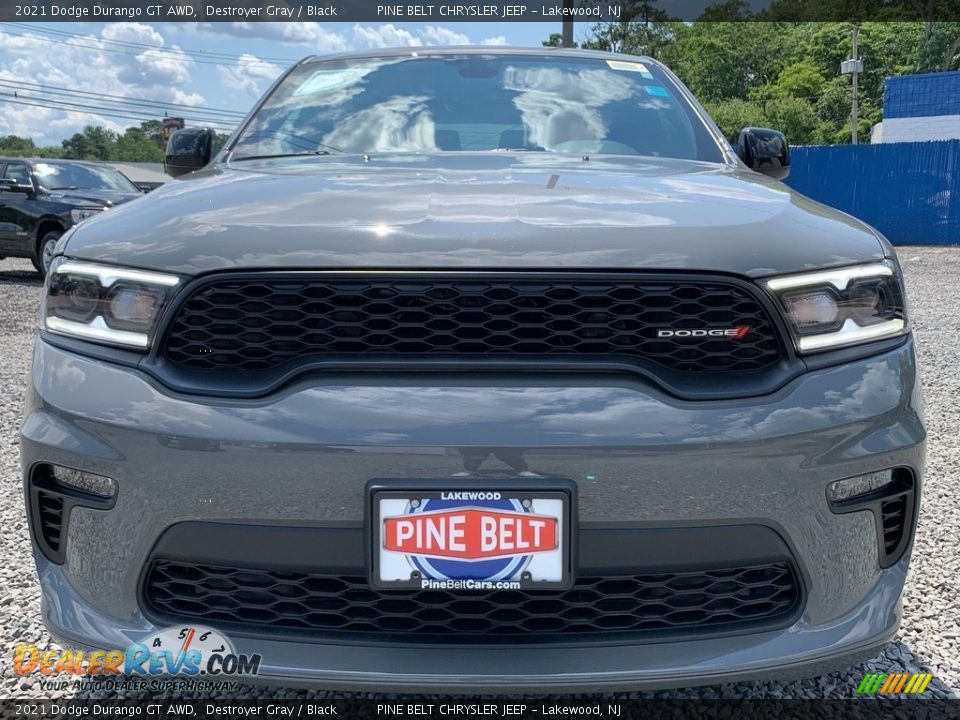 2021 Dodge Durango GT AWD Destroyer Gray / Black Photo #3