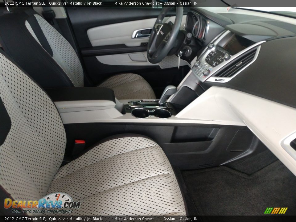 2012 GMC Terrain SLE Quicksilver Metallic / Jet Black Photo #18