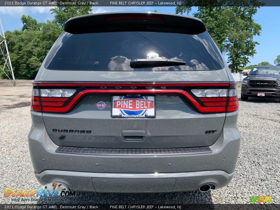 2021 Dodge Durango GT AWD Destroyer Gray / Black Photo #7