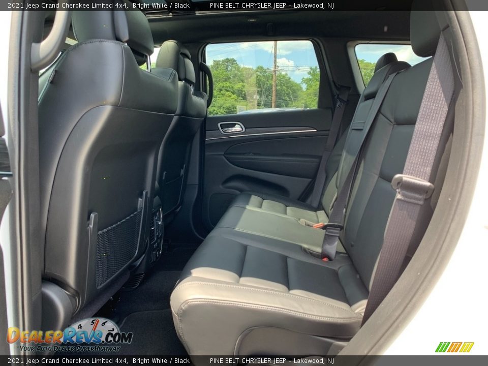 2021 Jeep Grand Cherokee Limited 4x4 Bright White / Black Photo #9