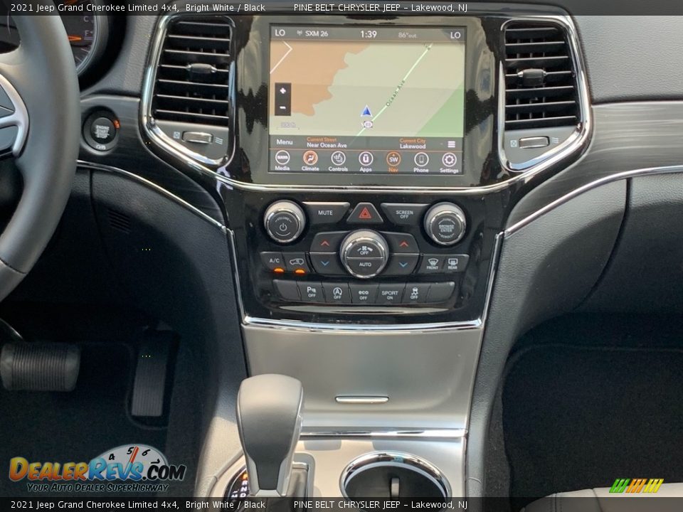 2021 Jeep Grand Cherokee Limited 4x4 Bright White / Black Photo #10