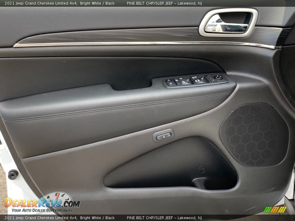 2021 Jeep Grand Cherokee Limited 4x4 Bright White / Black Photo #12