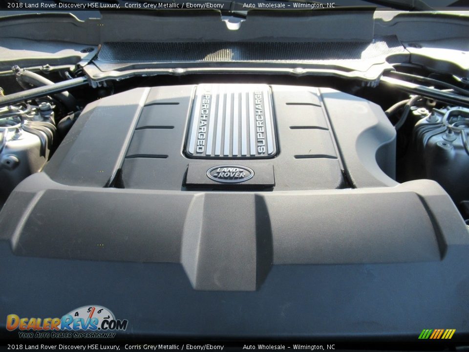 2018 Land Rover Discovery HSE Luxury Corris Grey Metallic / Ebony/Ebony Photo #6