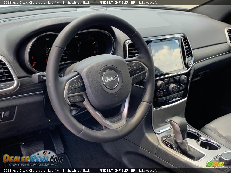 2021 Jeep Grand Cherokee Limited 4x4 Bright White / Black Photo #13